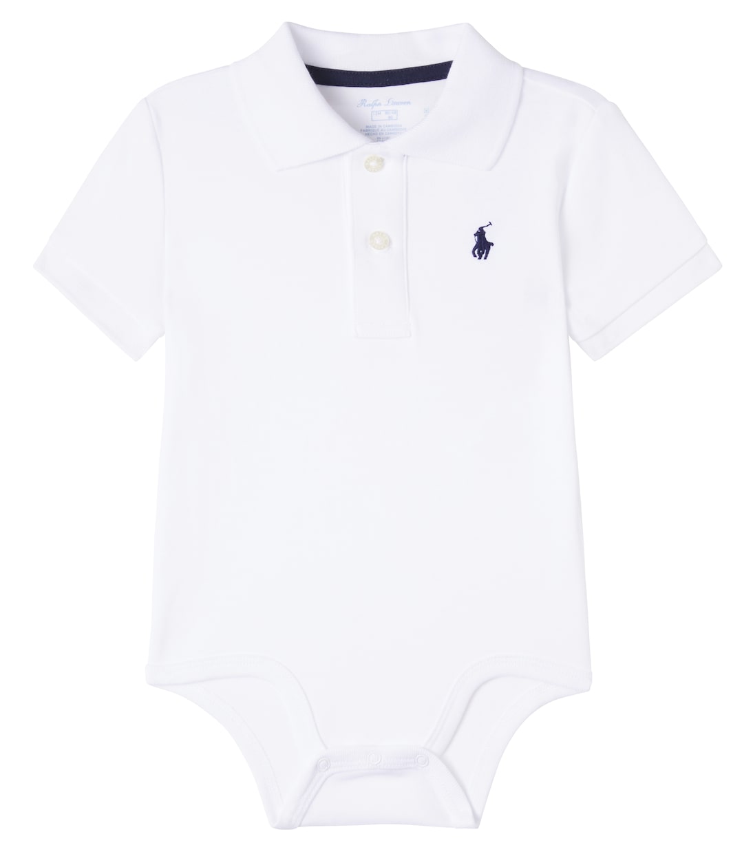 Baby cotton bodysuit | Polo Ralph Lauren Kids