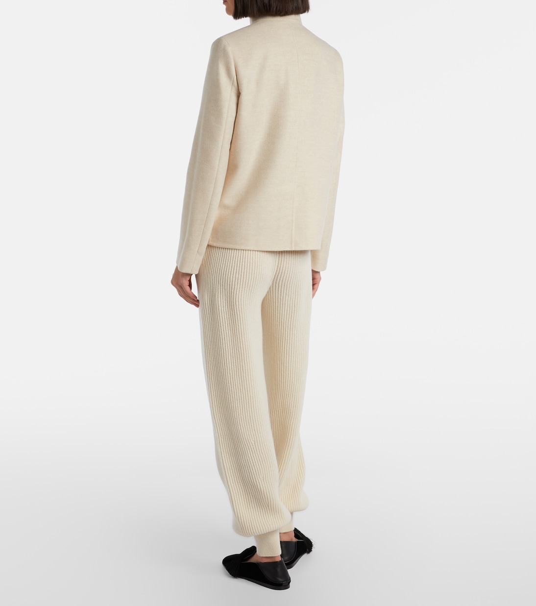 Juniper ribbed-knit cashmere sweatpants | Loro Piana