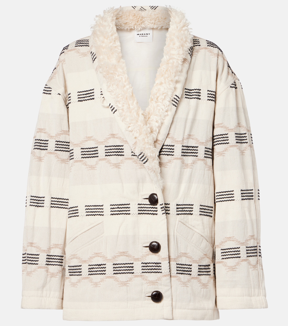 Wattierte Jacke Qayla aus Jacquard  | Marant Etoile