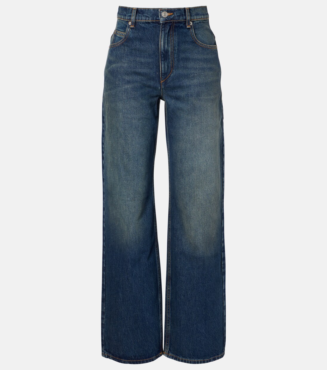 Dromie mid-rise straight jeans | Isabel Marant
