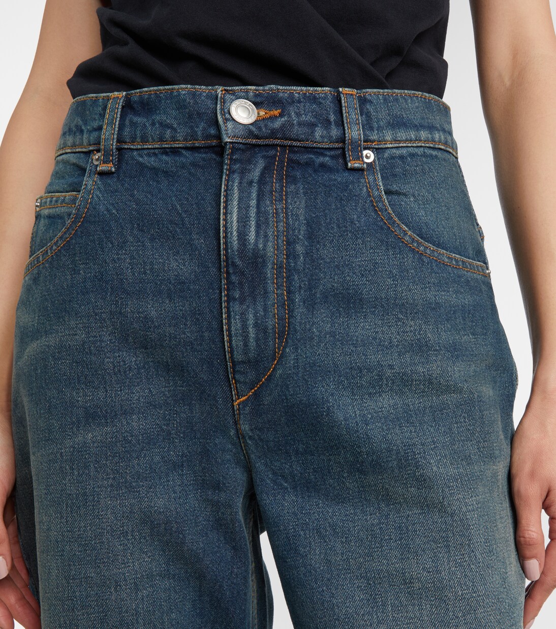 Dromie mid-rise straight jeans | Isabel Marant