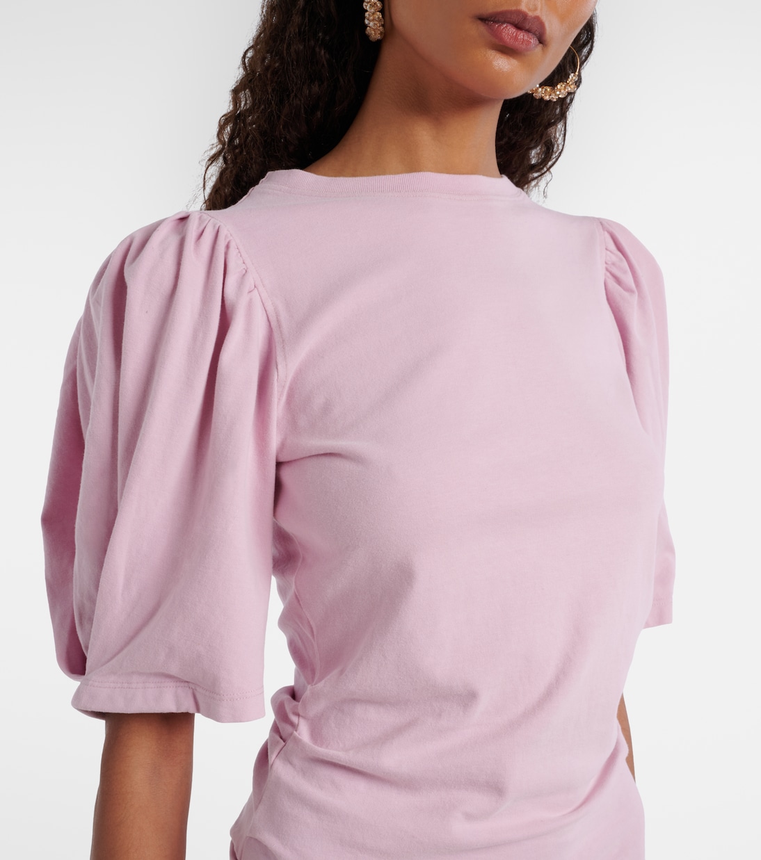 Mylda draped cotton jersey minidress | Isabel Marant