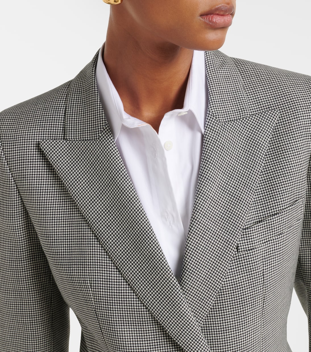 Charmer houndstooth virgin wool blazer | Blazé Milano