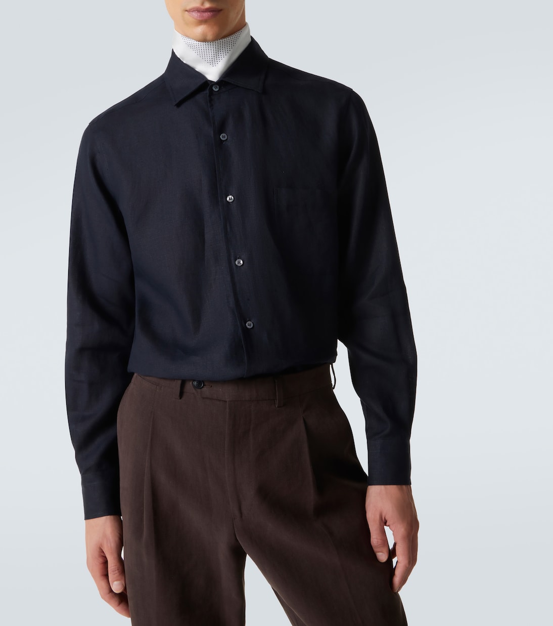 André linen shirt | Loro Piana