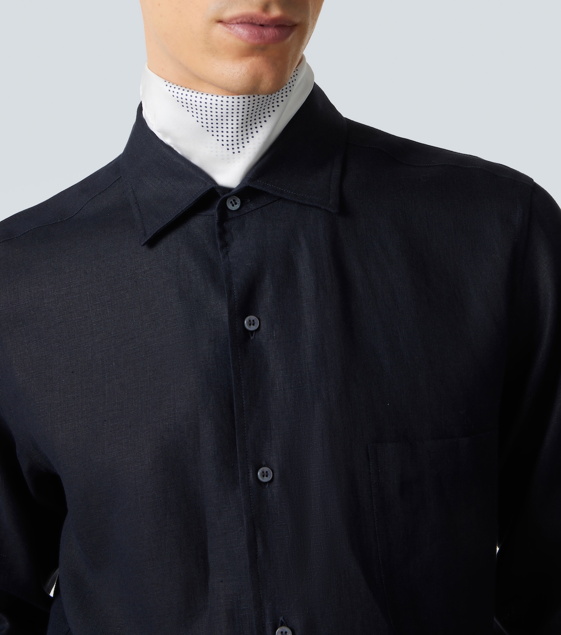 André linen shirt | Loro Piana