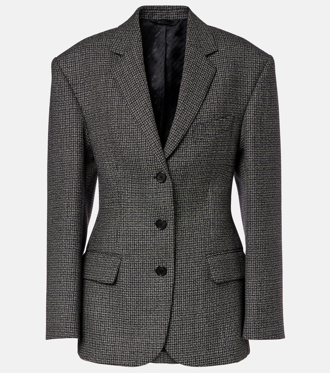 Houndstooth wool suit jacket | Acne Studios