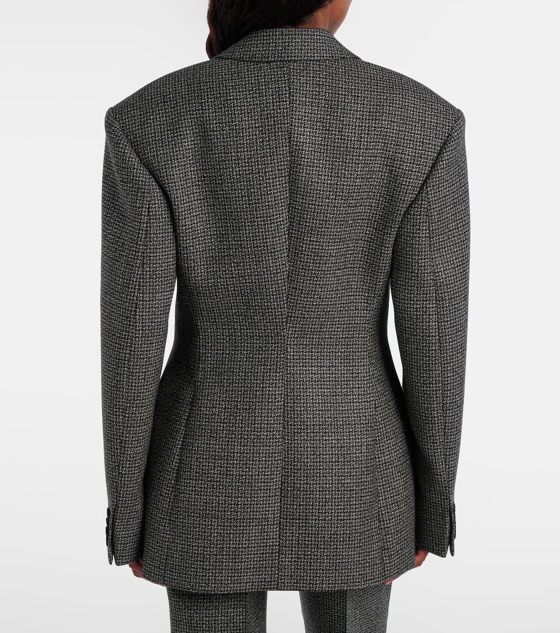 Houndstooth wool suit jacket | Acne Studios