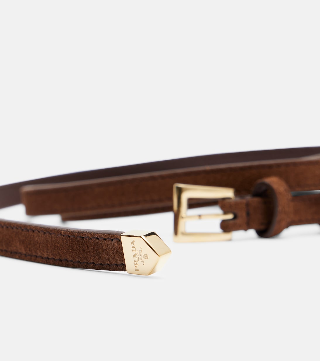 Suede belt | Prada
