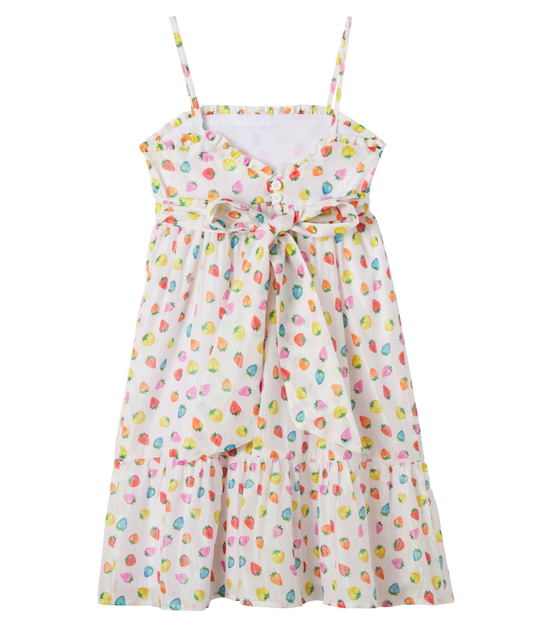 Morango Doce cotton-blend dress | Fábula