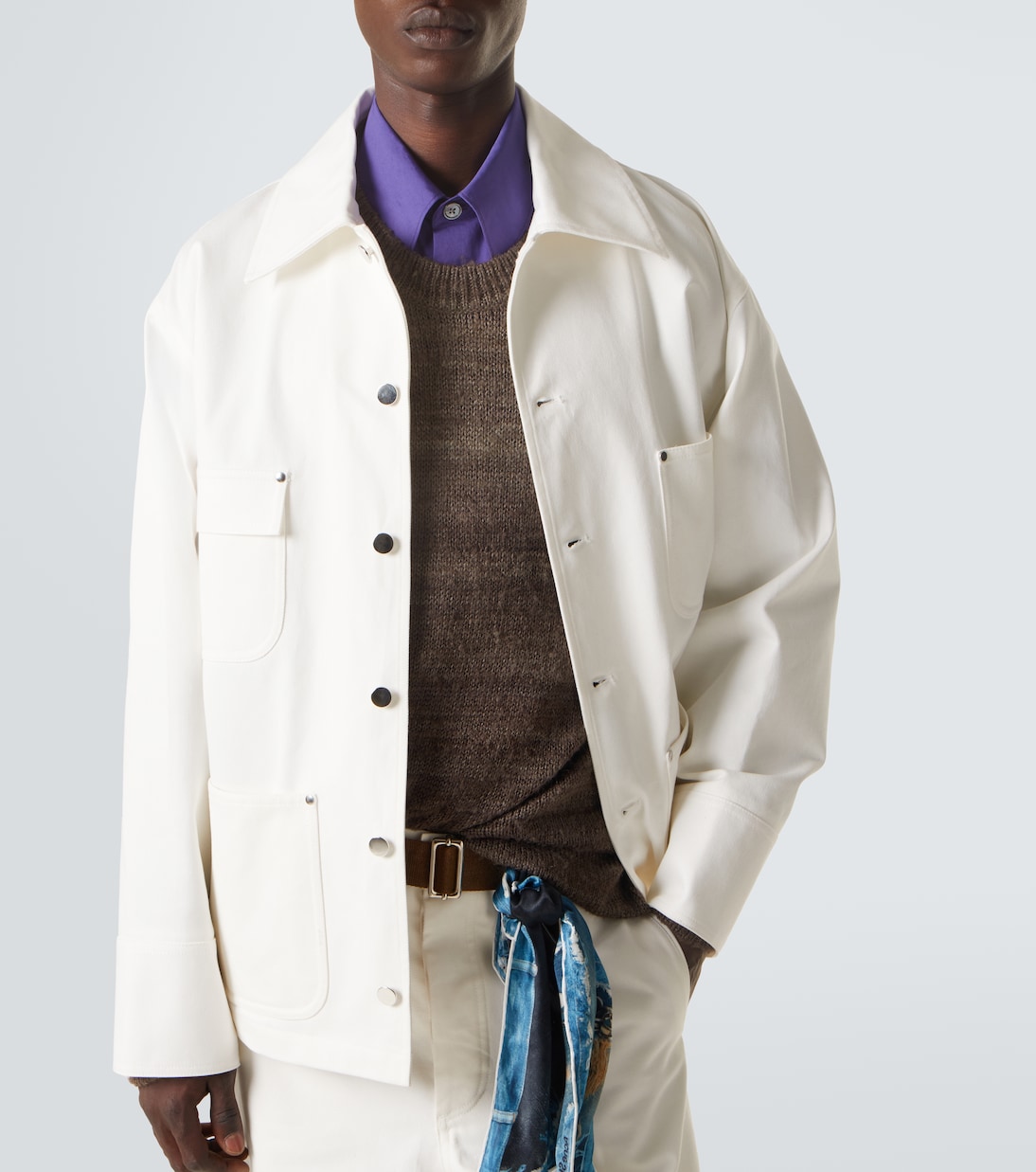 Denim field jacket | Plan C