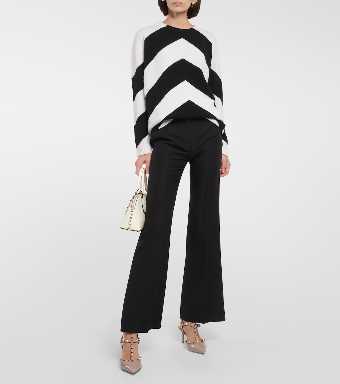 Valentino Garavani Rockstud patent leather pumps | Valentino Garavani