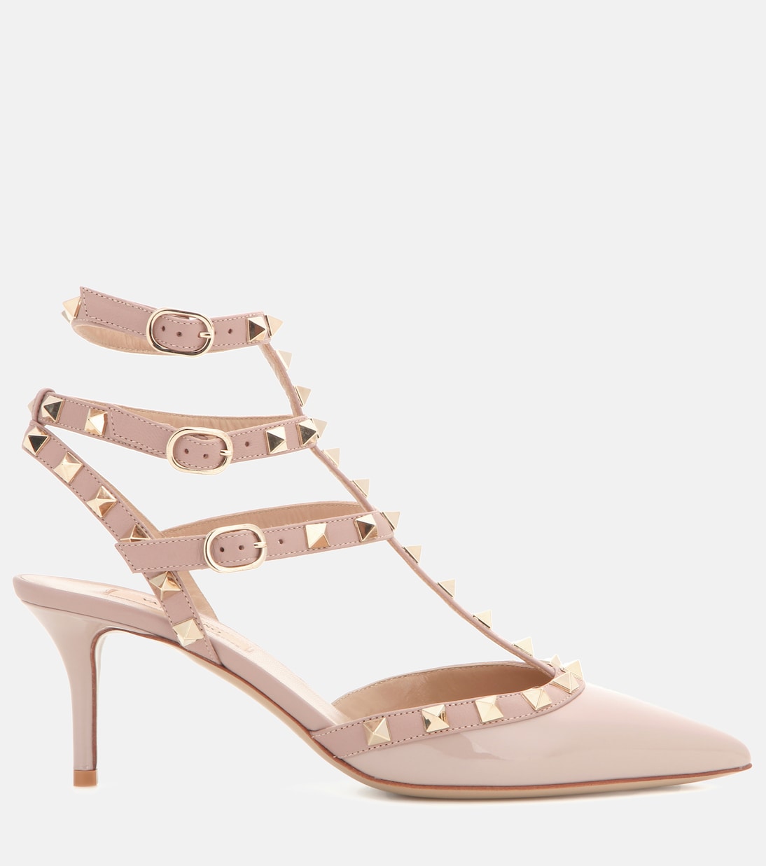 Valentino Garavani Rockstud patent leather pumps | Valentino Garavani