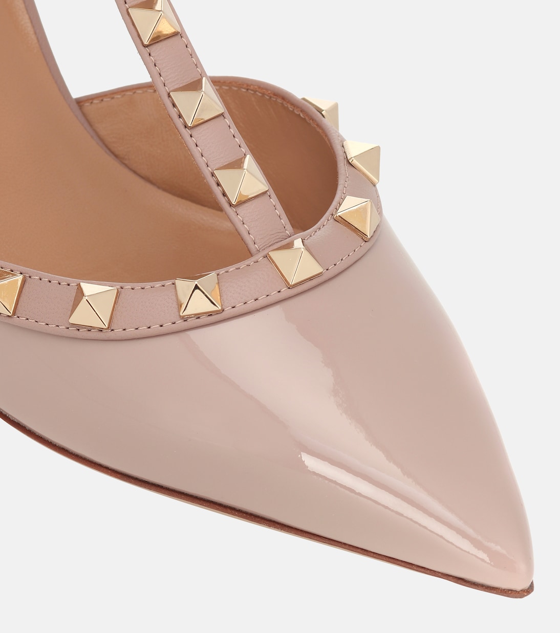 Valentino Garavani Rockstud patent leather pumps | Valentino Garavani