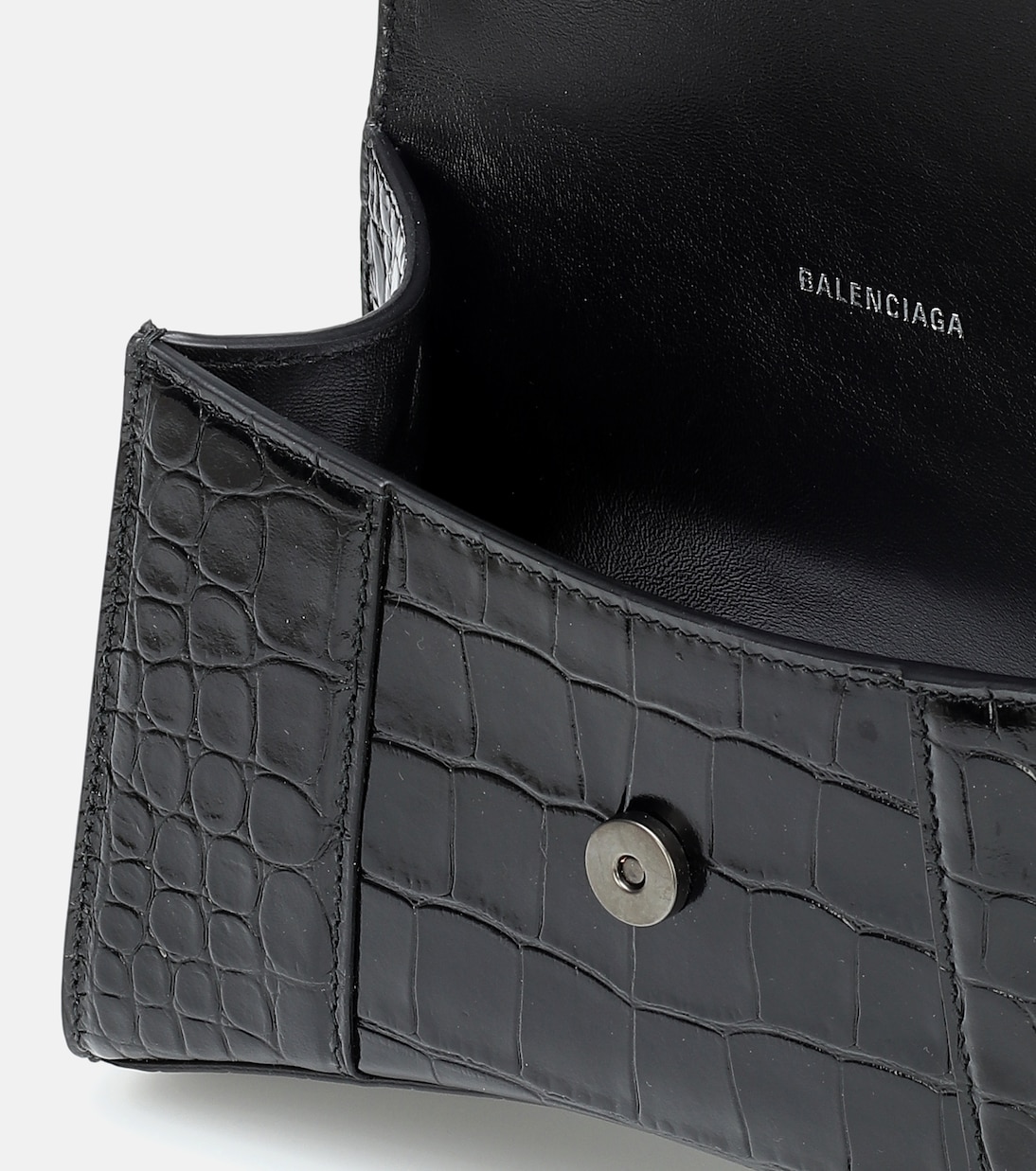 Borsa a tracolla Hourglass XS in pelle stampata | Balenciaga