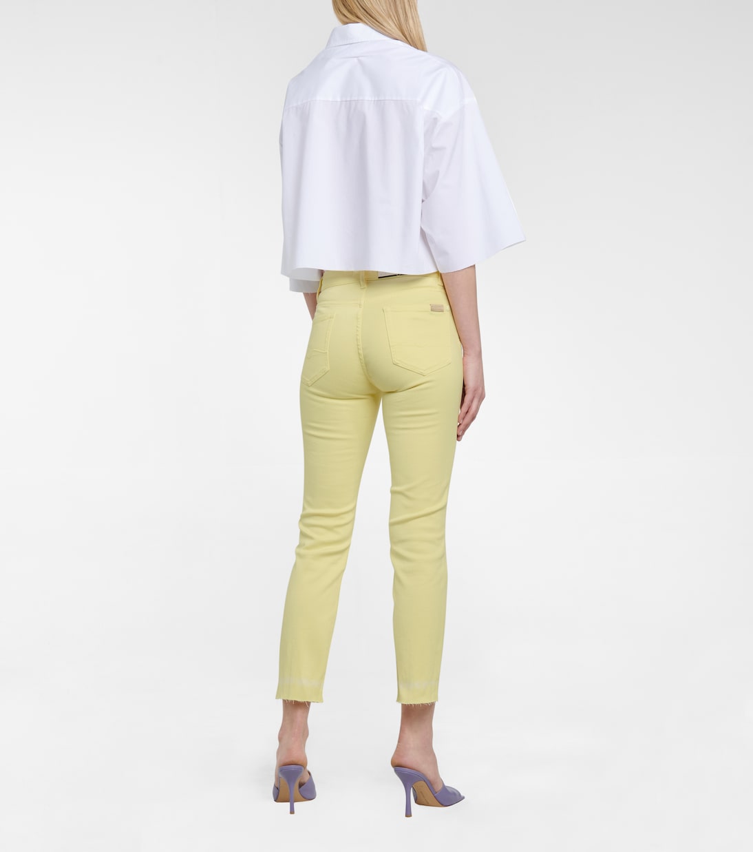Roxanne mid-rise slim jeans | 7 For All Mankind
