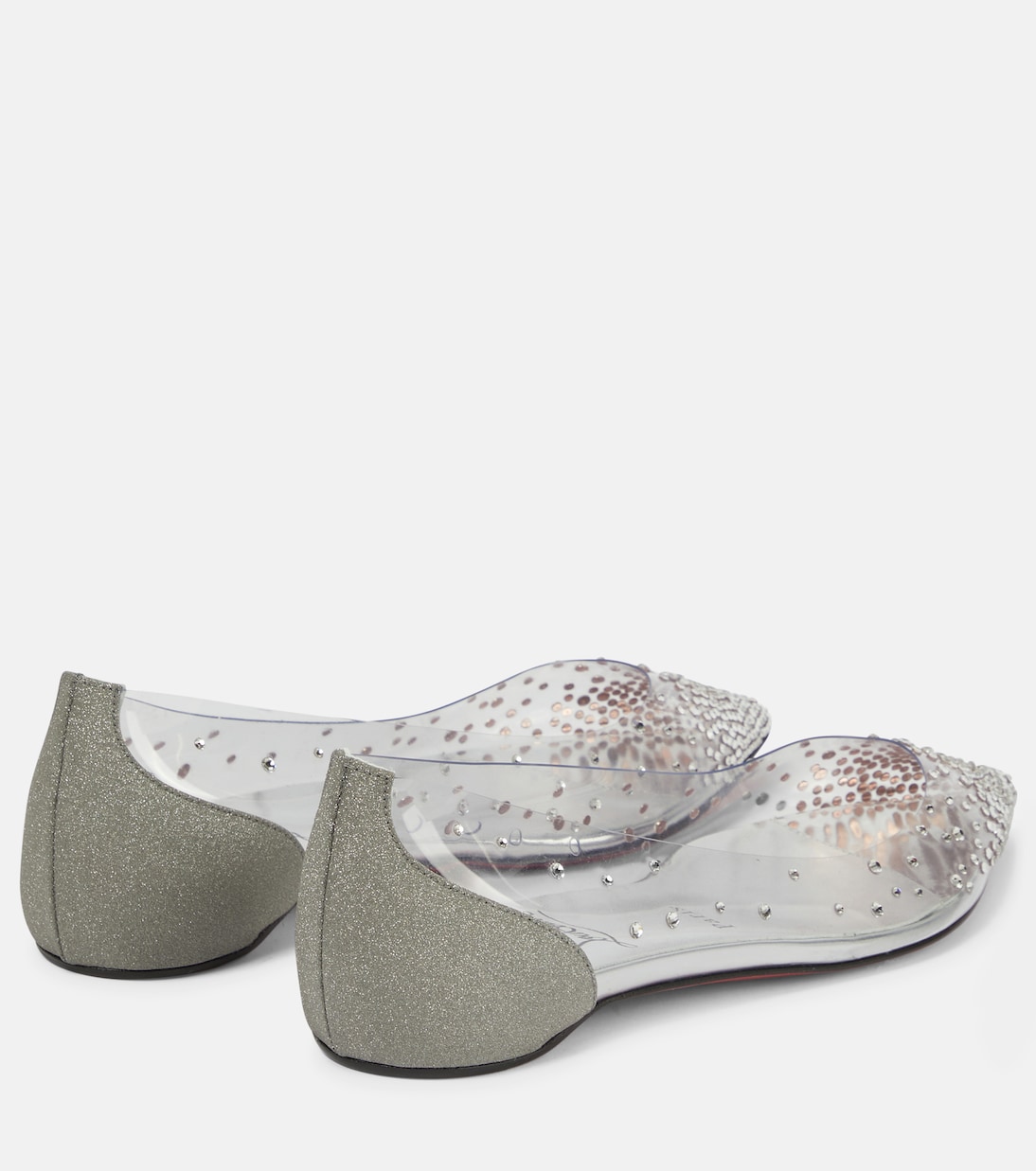 Ballerine Degrastrass con cristalli | Christian Louboutin