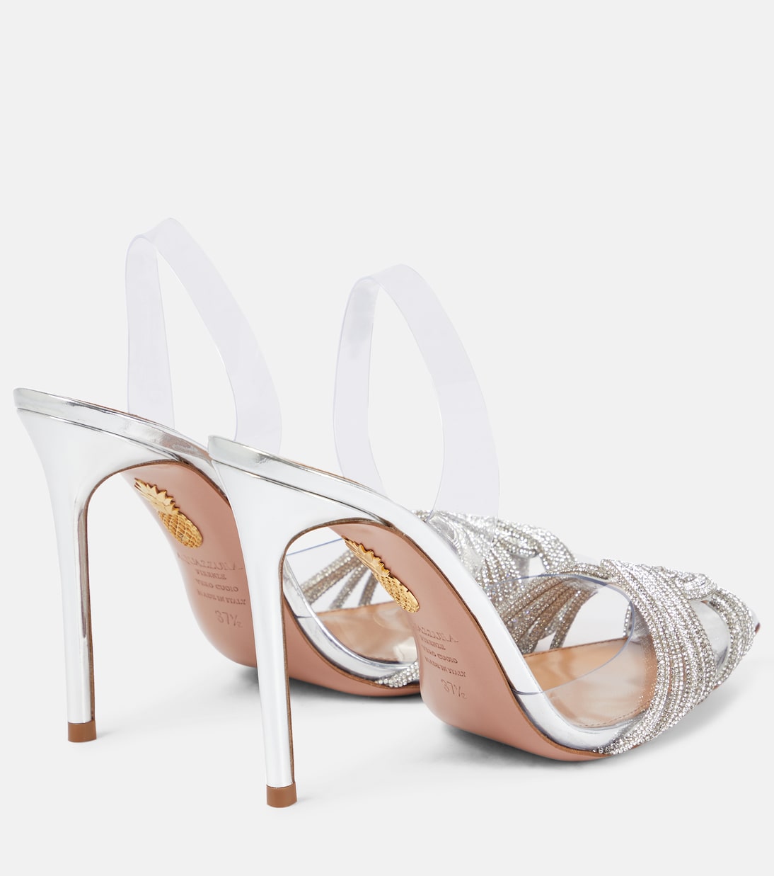 Escarpins Gatsby 105 en PVC à ornements | Aquazzura