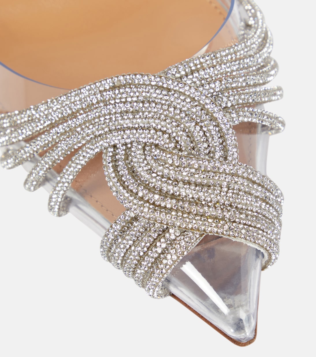 Escarpins Gatsby 105 en PVC à ornements | Aquazzura