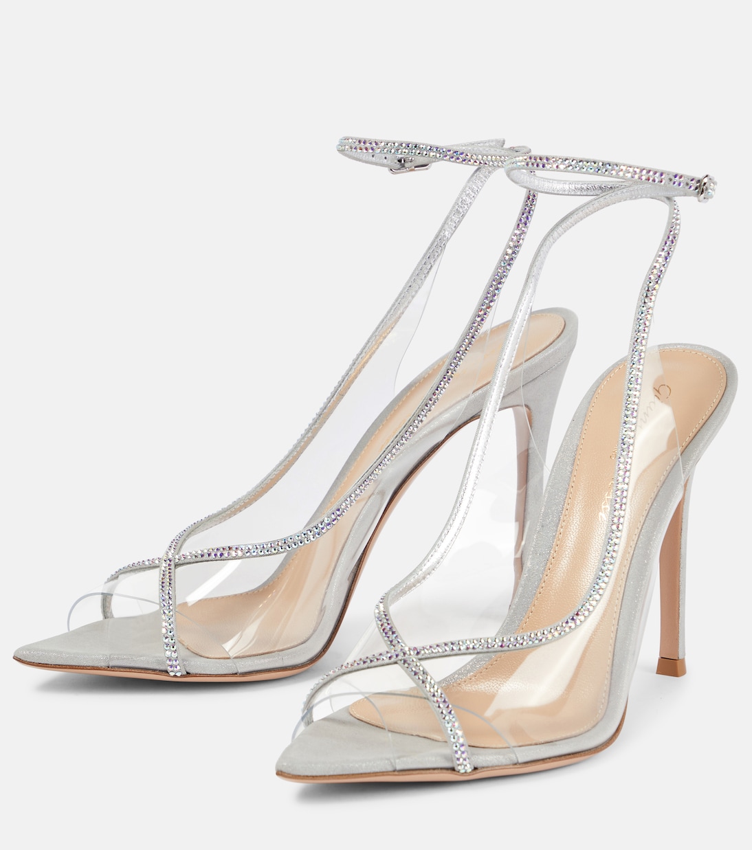 Verzierte Sandalen Crystelle 105 | Gianvito Rossi