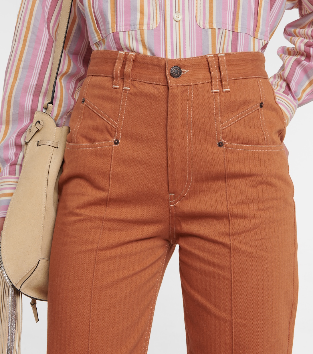 Jeans Lirokae a vita alta | Isabel Marant
