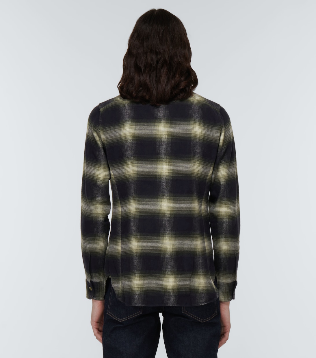 Camicia in cotone a quadri | Tom Ford