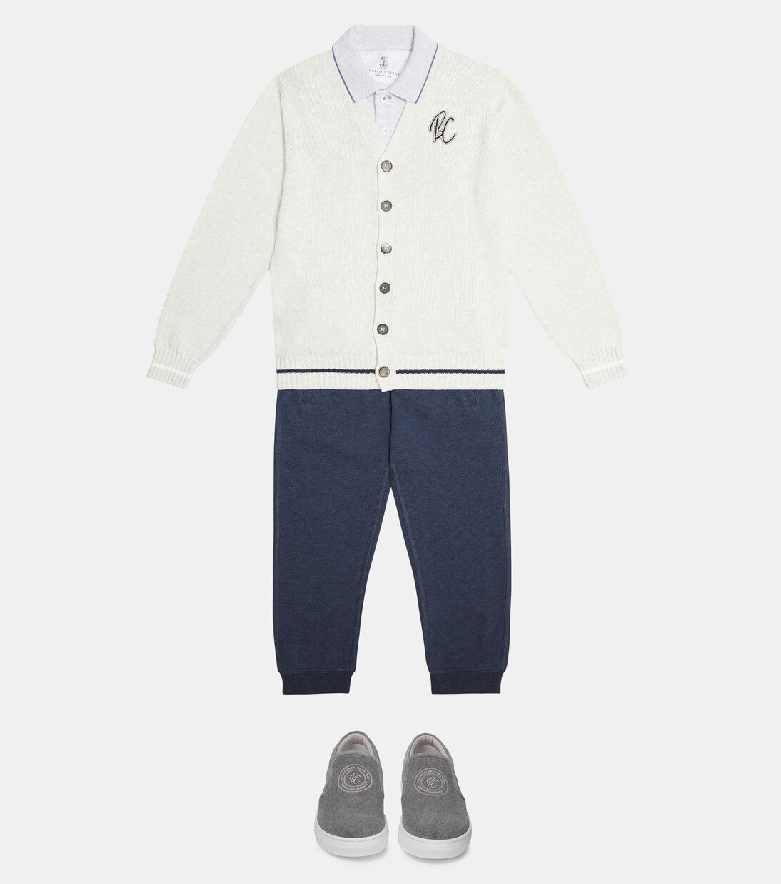 Cotton cardigan | Brunello Cucinelli Kids
