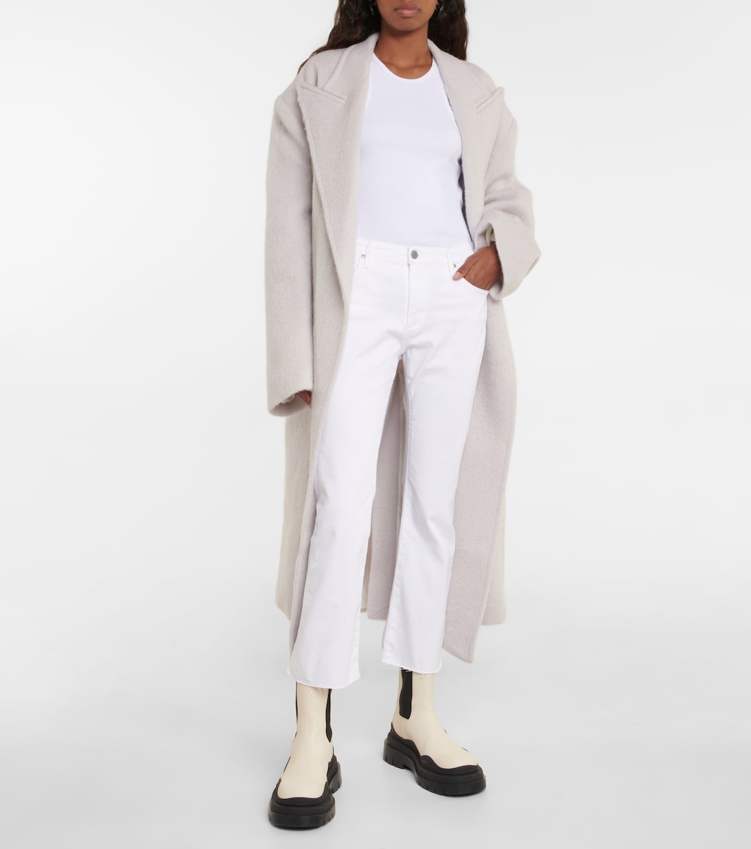 Jodi mid-rise cropped jeans | AG Jeans