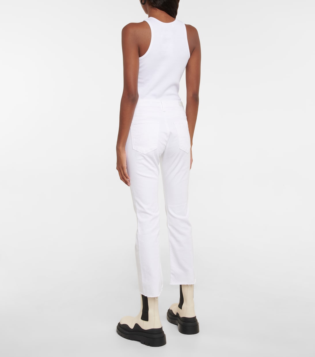 Jodi mid-rise cropped jeans | AG Jeans