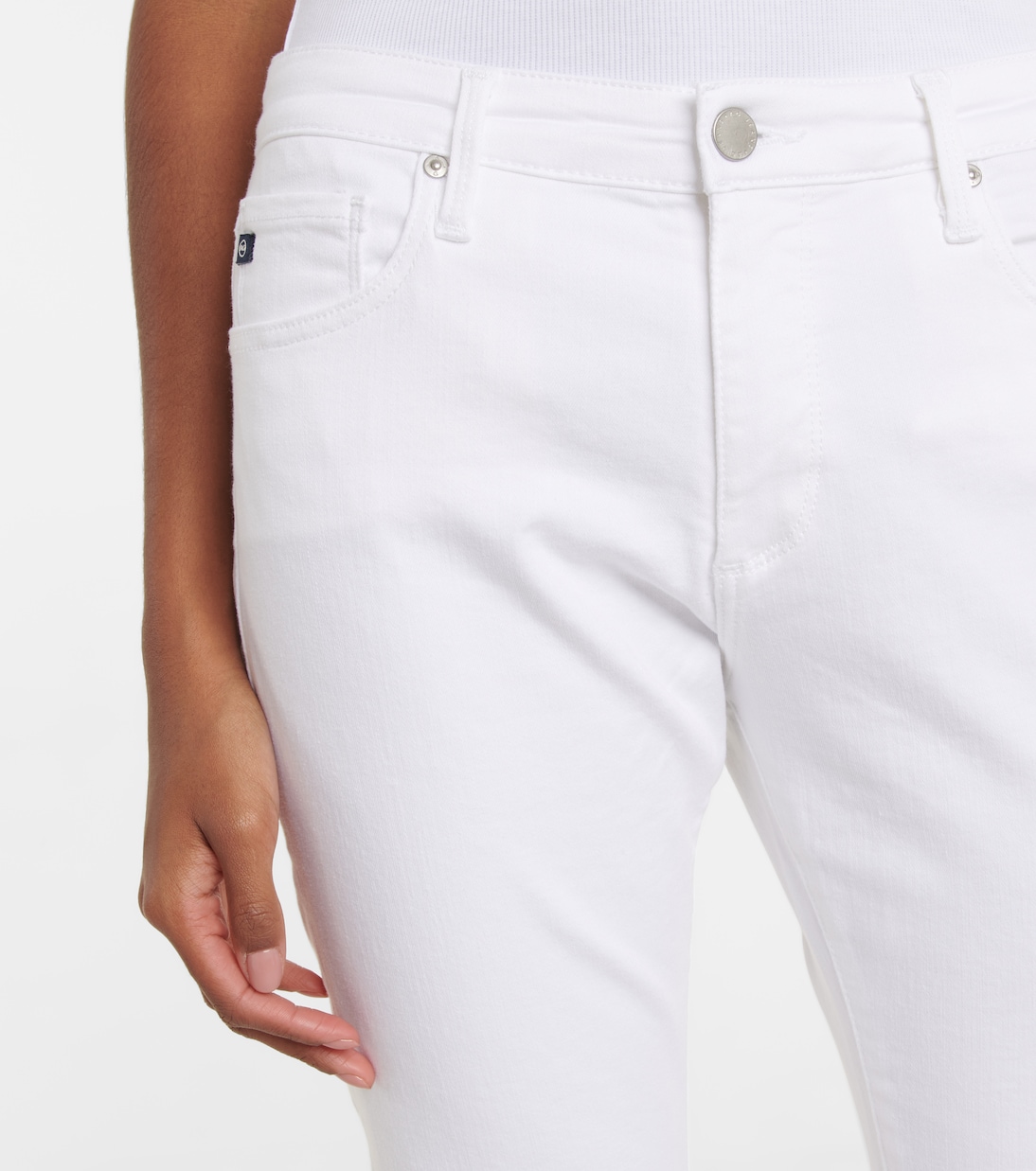 Jodi mid-rise cropped jeans | AG Jeans