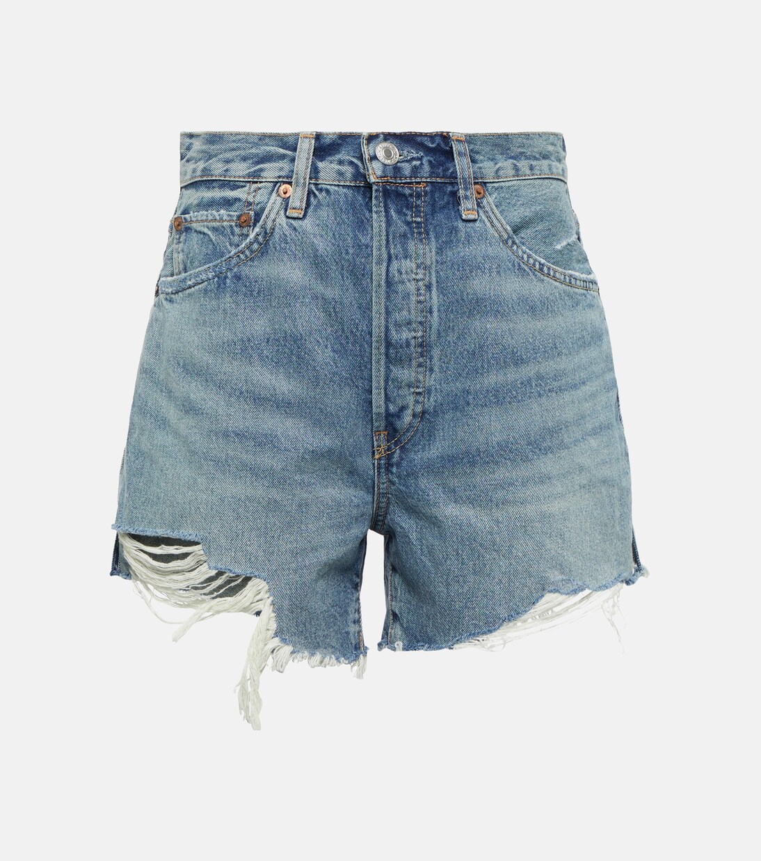 Shorts di jeans distressed 50s | Re/Done