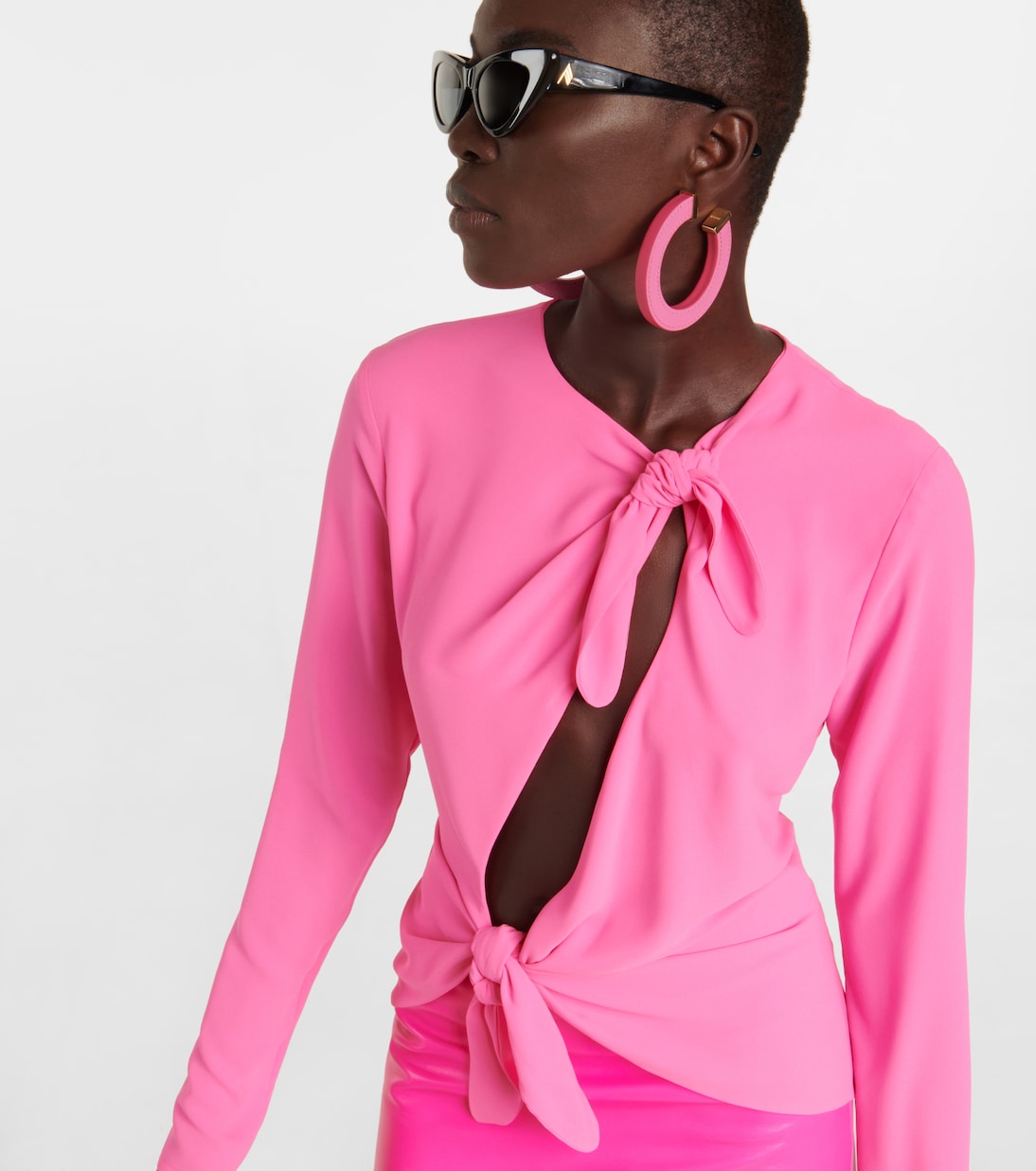 Top con cut-out e cintura | The Attico