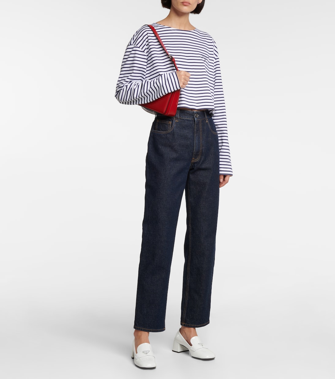 Escarpins en cuir verni | Prada