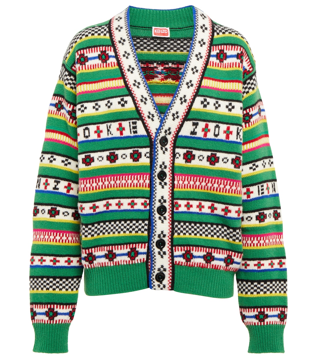 Cárdigan Fairisle con jacquard | Kenzo