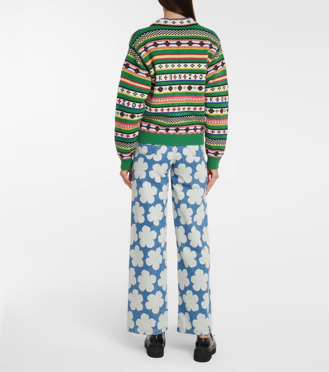 Cárdigan Fairisle con jacquard | Kenzo