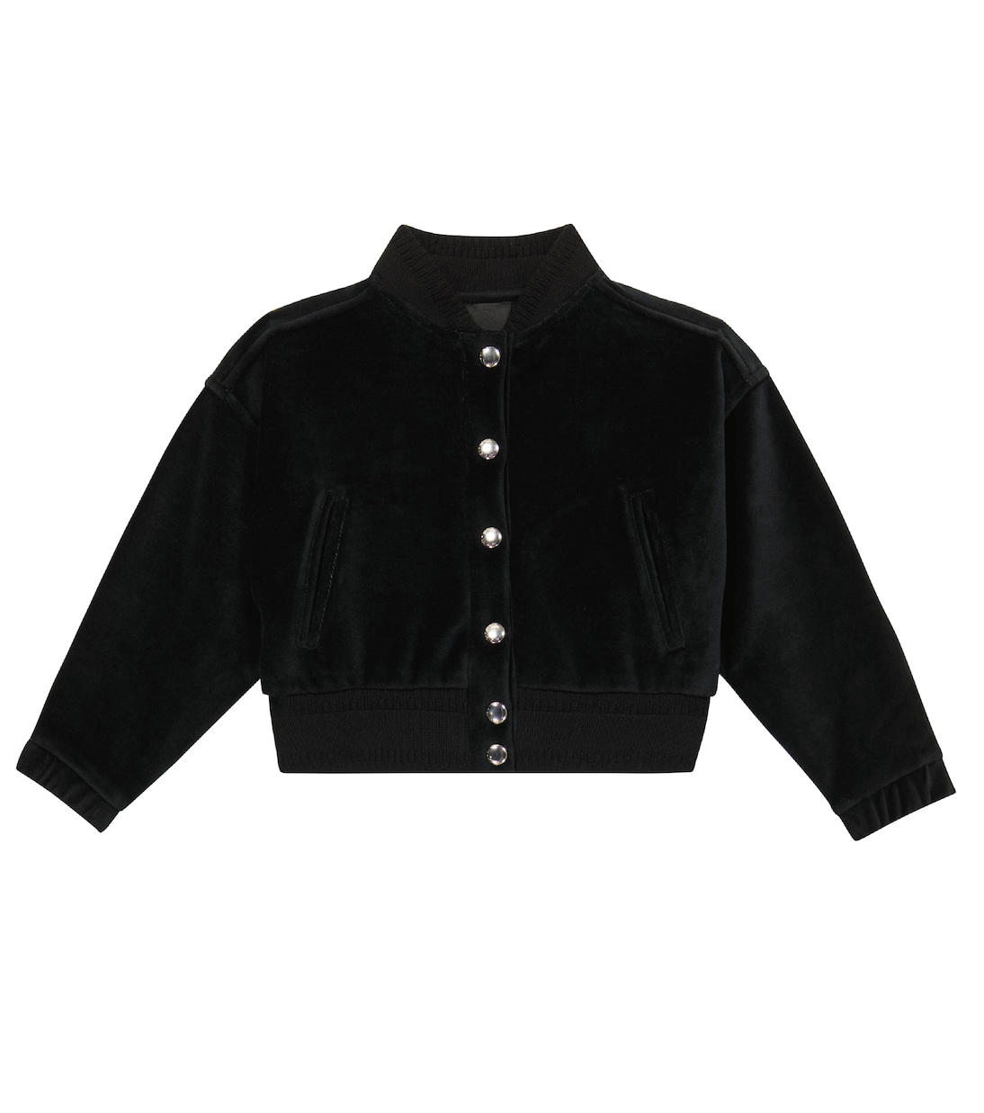 Cardigan en velours de coton mélangé | Givenchy Kids