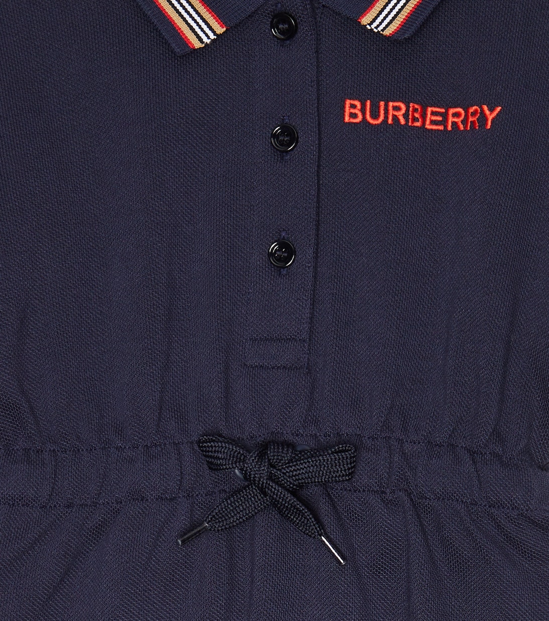 Baby Kleid Icon Stripe aus Baumwolle | Burberry Kids