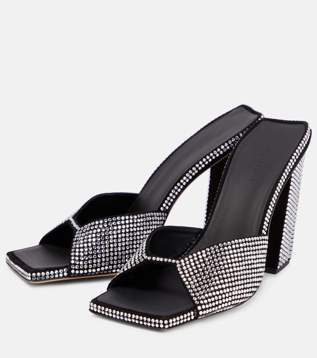 GIA BORGHINI x PERNILLE TEISBAEK Leather Flip Flop Mule