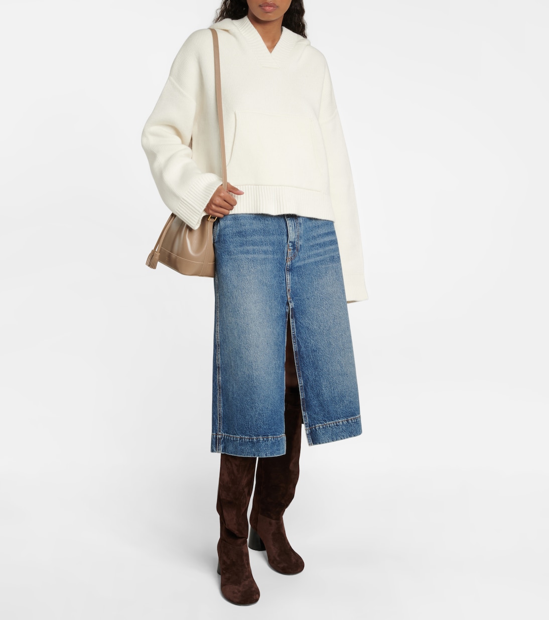 Sudadera de cachemir con capucha | Khaite