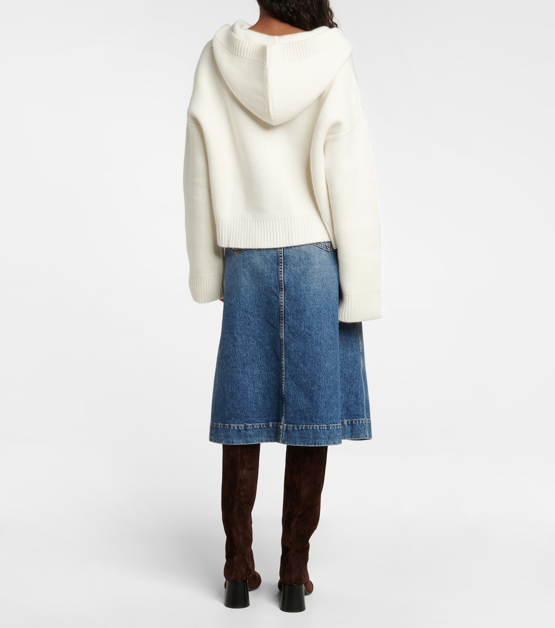 Sudadera de cachemir con capucha | Khaite