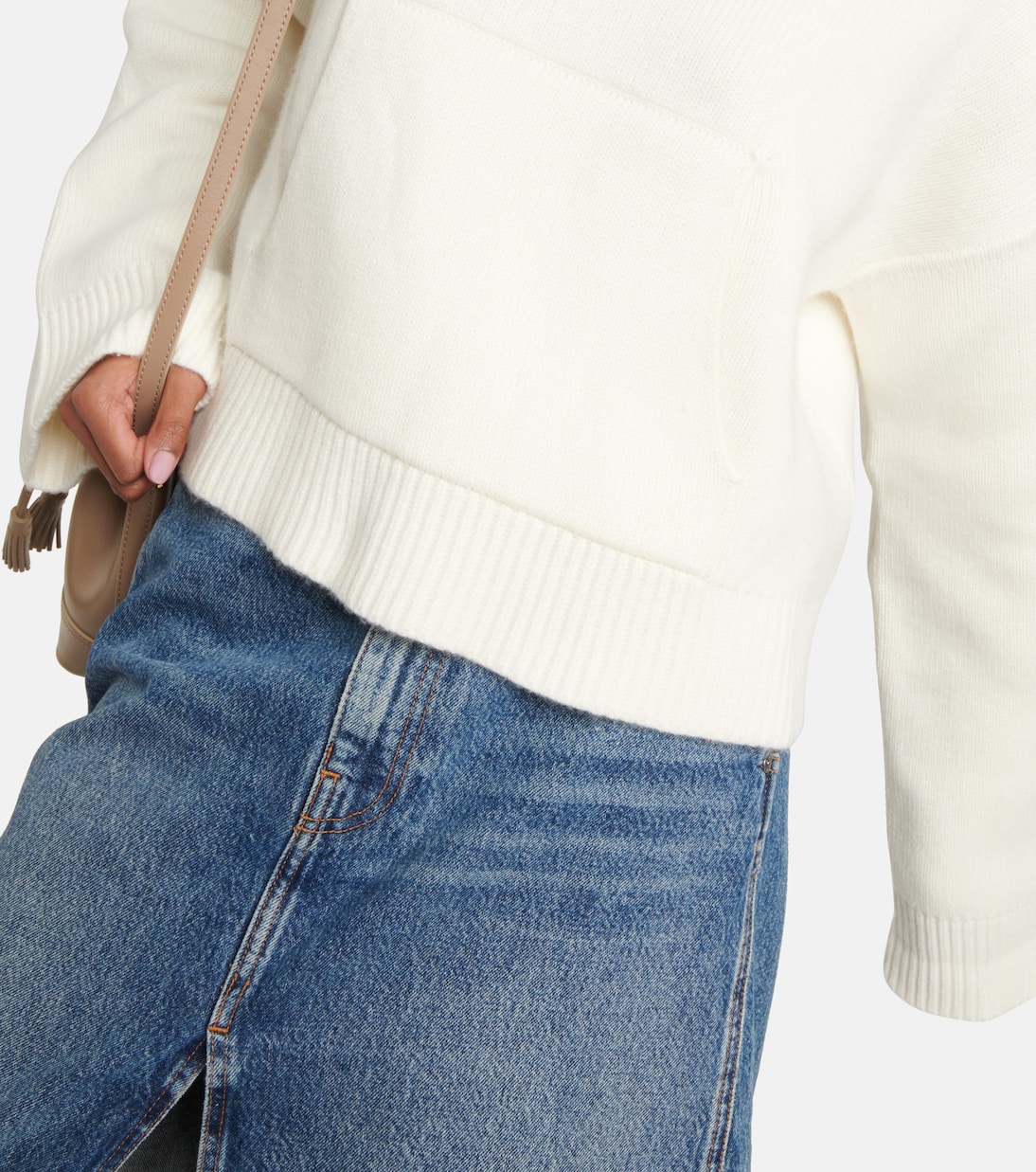 Sudadera de cachemir con capucha | Khaite