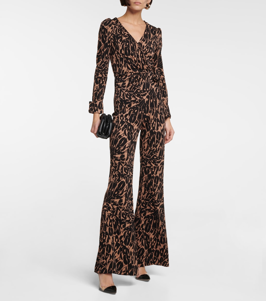 Mono con cuello en pico | Diane von Furstenberg