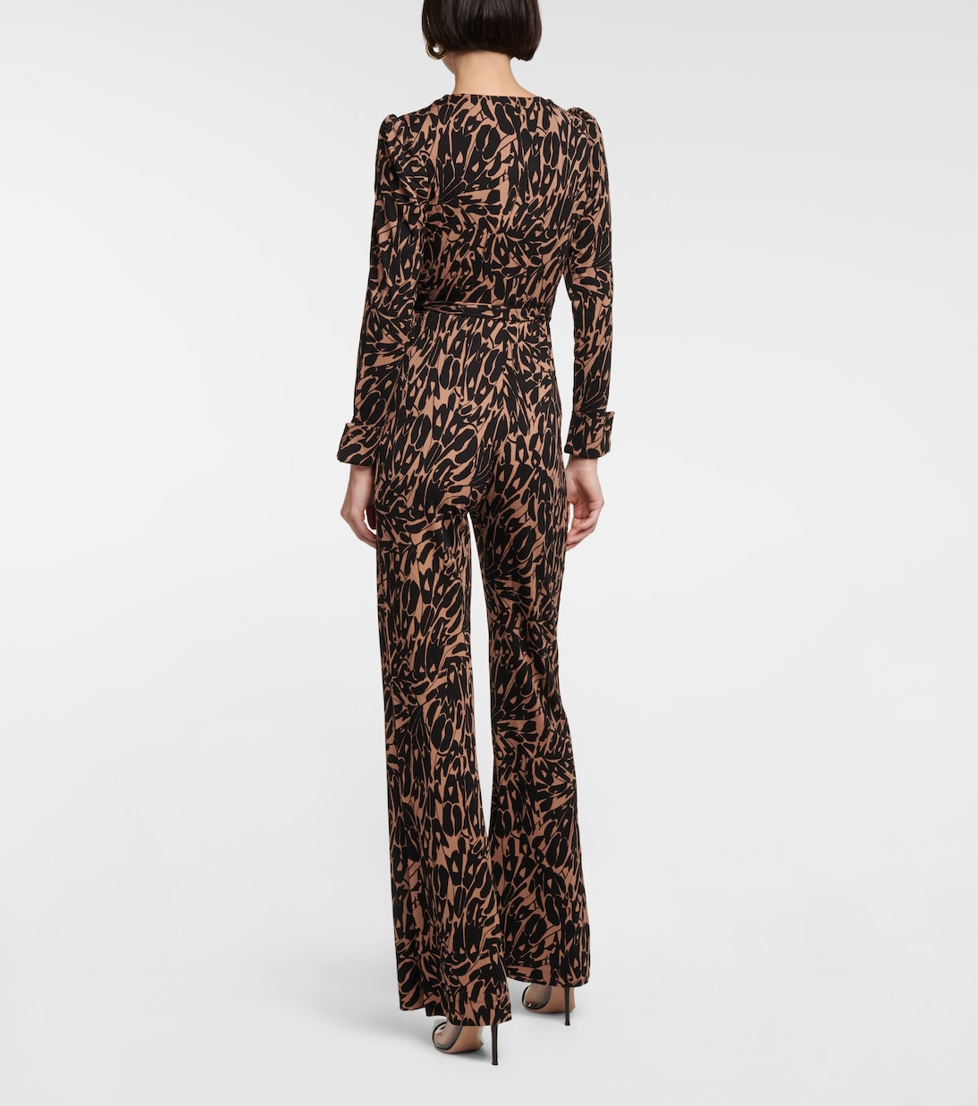 Mono con cuello en pico | Diane von Furstenberg