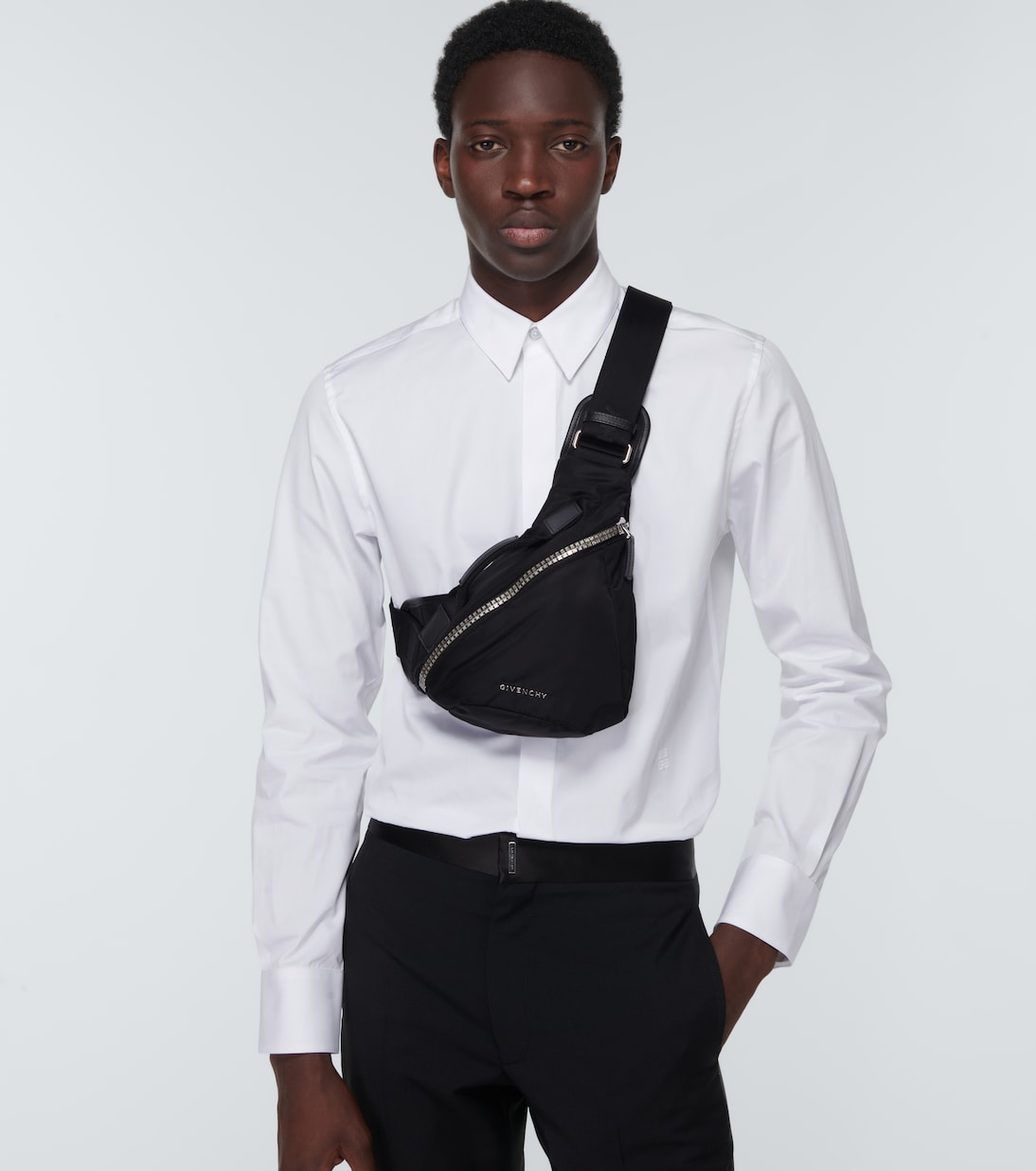 Messenger Bag G-Zip Triangle Small | Givenchy