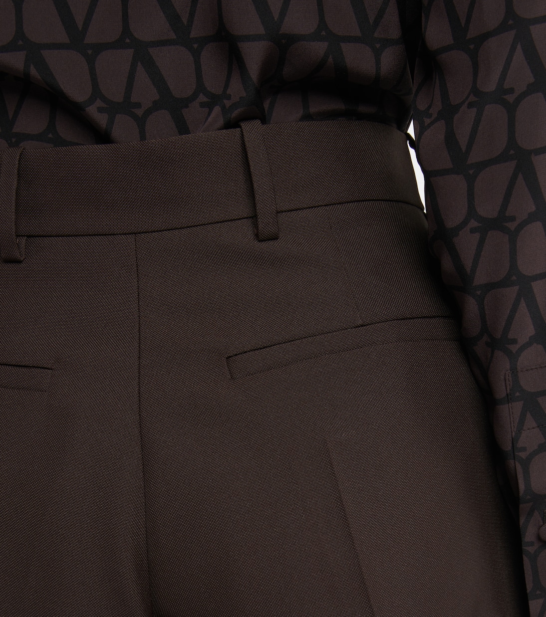 Pantalon ample à taille haute | Valentino