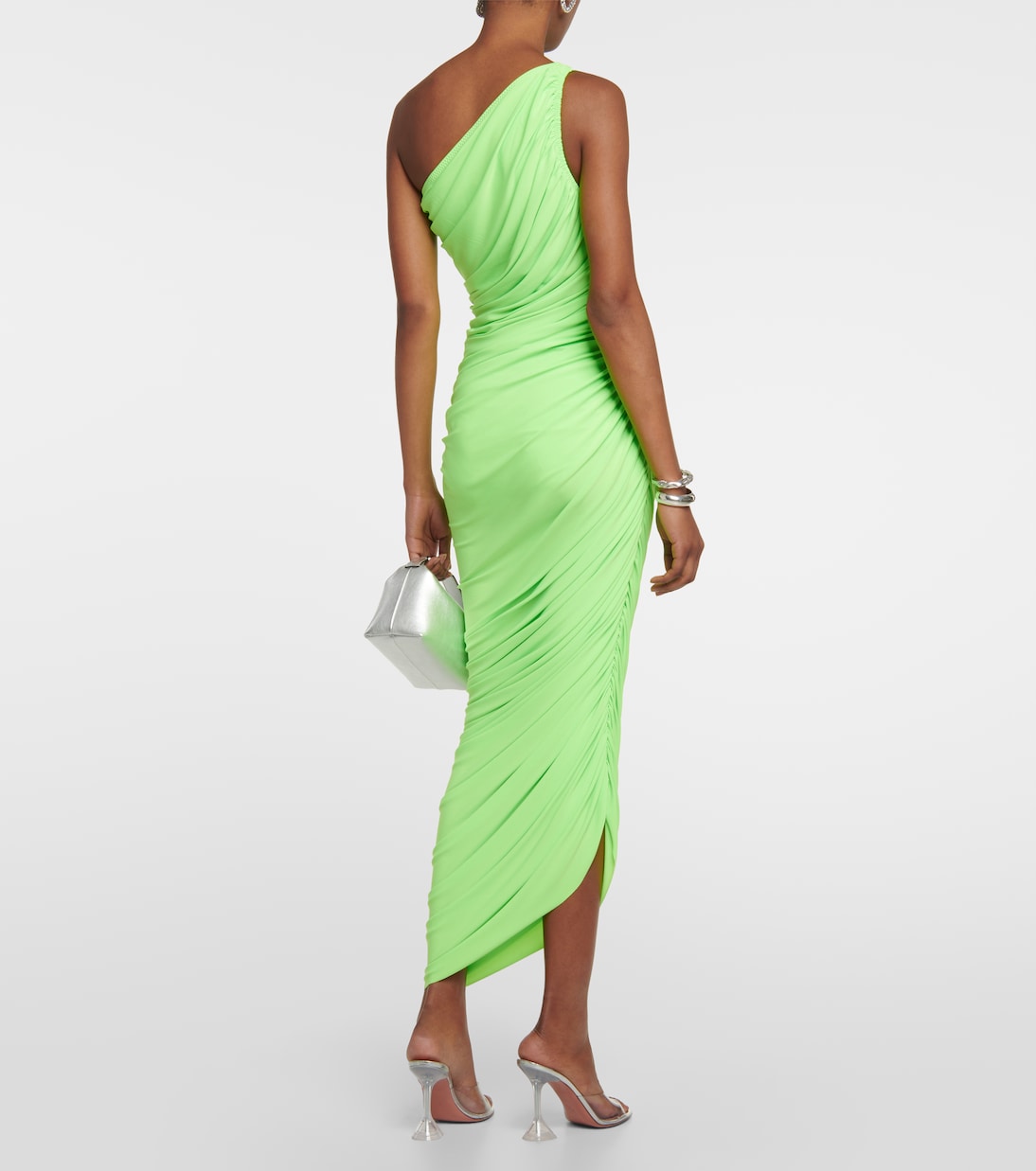 Diana ruched midi dress | Norma Kamali