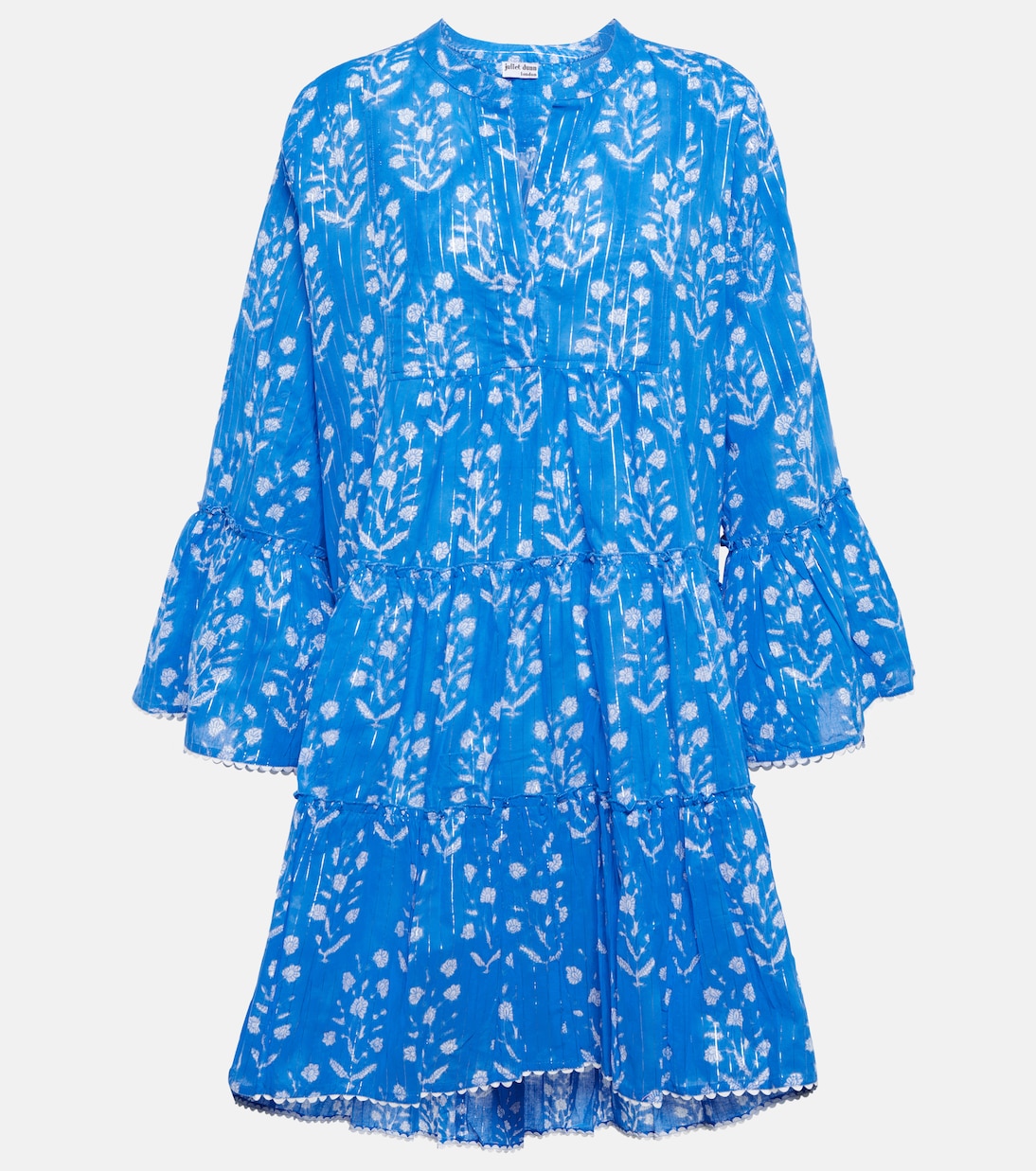 Floral cotton minidress | Juliet Dunn