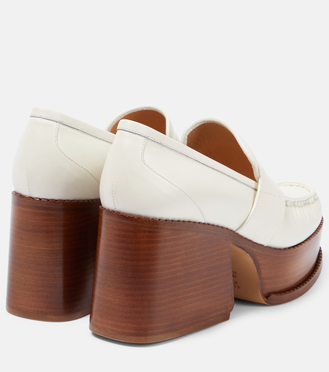 Augusta leather platform loafers | Gabriela Hearst