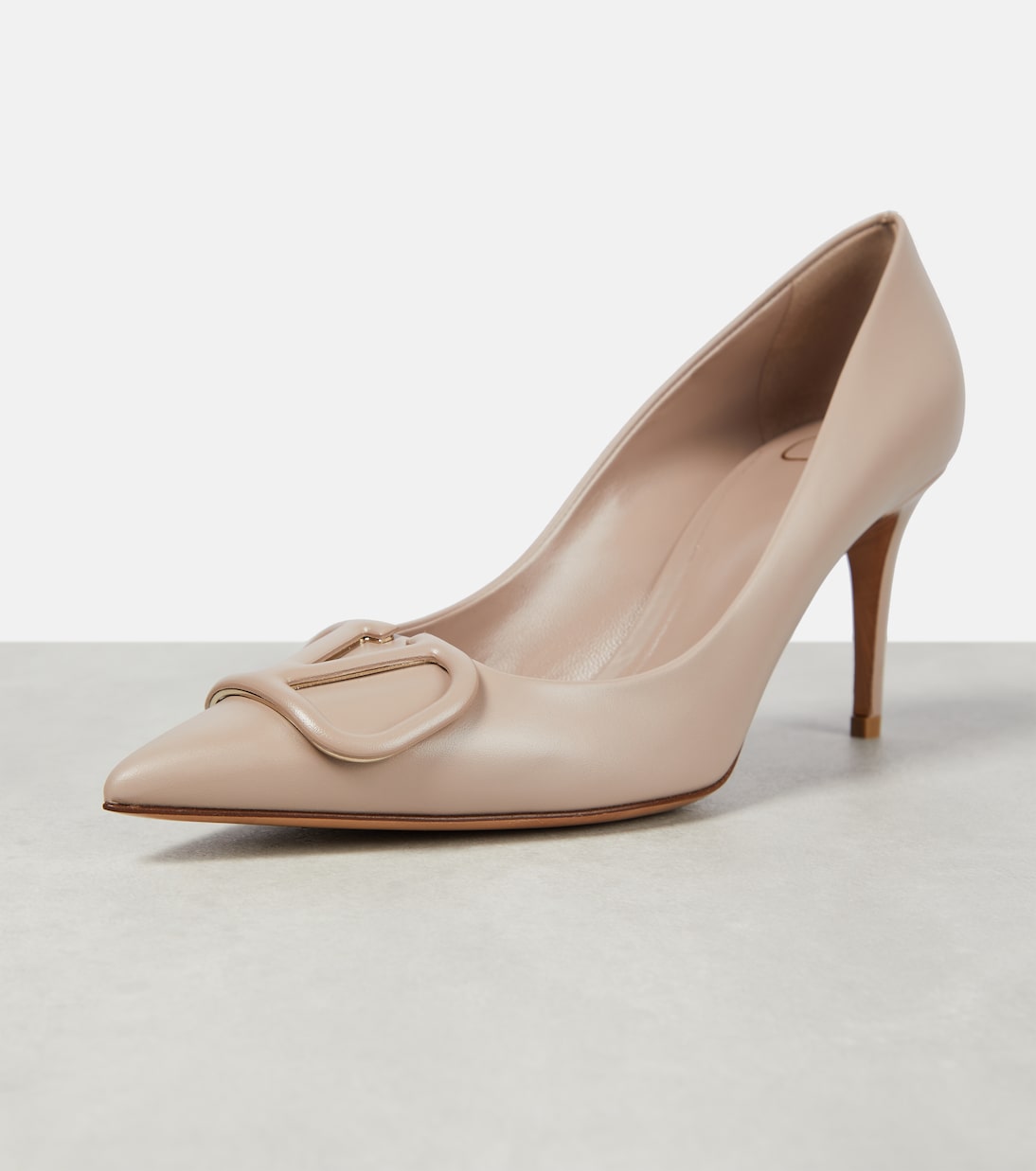 VLogo 80 leather pumps | Valentino Garavani