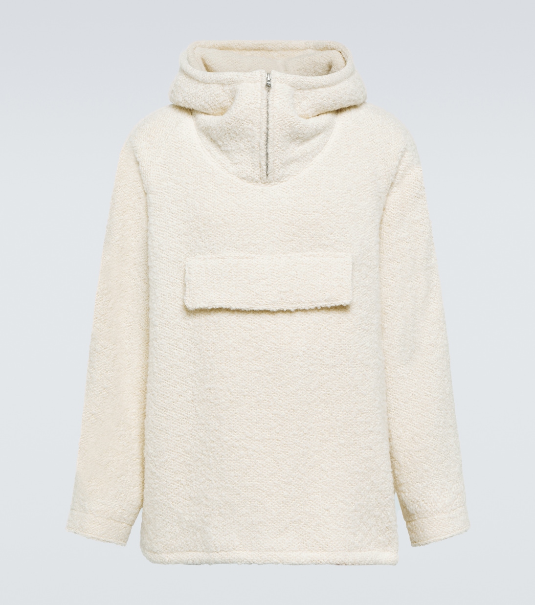Felpa oversize in lana e alpaca | Auralee