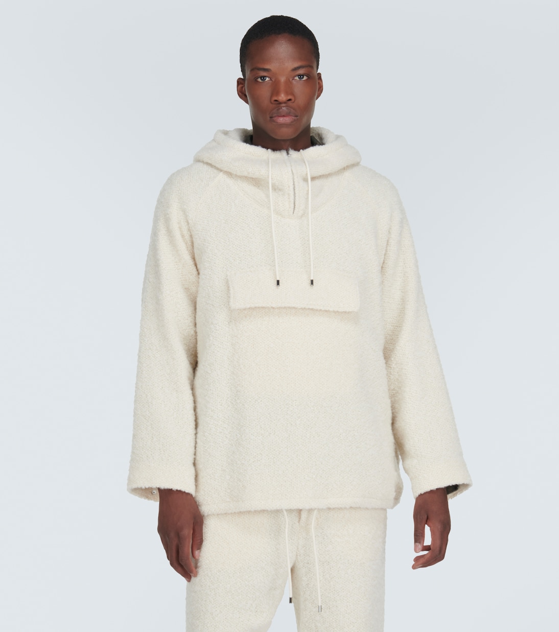 Felpa oversize in lana e alpaca | Auralee
